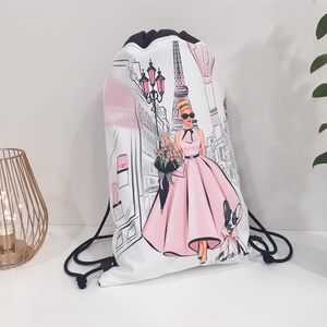 Párizs Vízlepergető gym bag - Meska.hu