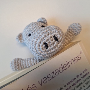 Viziló horgolt könyvjelző - könyv & zene - könyvjelző - Meska.hu