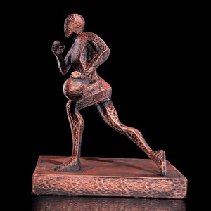 Kosárlabdázó szobor  - otthon & életmód - dekoráció - dísztárgy - Meska.hu