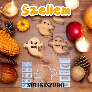 Szellem sütikiszúró variálható - Meska.hu