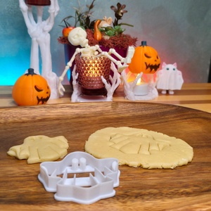 Szellem sütikiszúró - otthon & életmód - dekoráció - halloween - halloweeni sütikiszúrók - Meska.hu