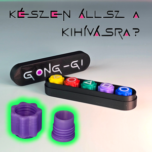 Gong-gi - Inspirált játékszett Squid Game stílusban - játék & sport - mozgásfejlesztő játékok - Meska.hu