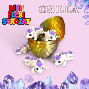 Csilla, a kristálysárkány, Játék & Sport, Plüssállat & Játékfigura, Plüss mesefigurák, Mindenmás, MESKA