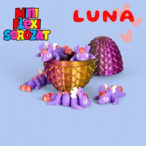 Luna, a szeretetsárkány, Játék & Sport, Plüssállat & Játékfigura, Más figura, Mindenmás, MESKA