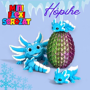 Hópihe, a baby axolotl, Játék & Sport, Plüssállat & Játékfigura, Más figura, Mindenmás, MESKA
