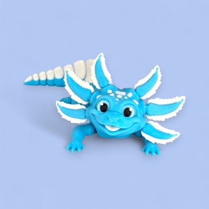 Zúzmara, az axolotl - játék & sport - plüssállat & játékfigura - más figura - Meska.hu