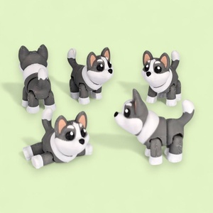 Beni, a hűséges husky - játék & sport - plüssállat & játékfigura - más figura - Meska.hu