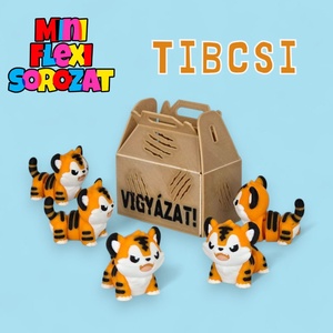 Tibcsi, a kíváncsi kis tigris - játék & sport - plüssállat & játékfigura - más figura - Meska.hu