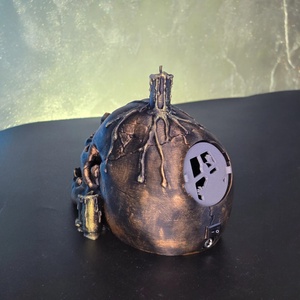 Koponya halloweeni kivetítő - otthon & életmód - dekoráció - halloween - halloweeni dekoráció - Meska.hu