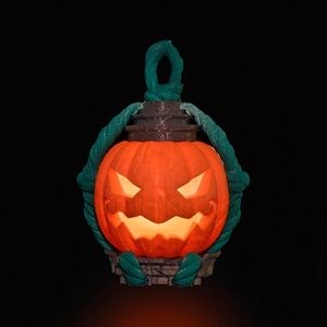 Pislákoló Tökfej  Lámpás a Halloweenre - otthon & életmód - dekoráció - halloween - halloweeni dekoráció - Meska.hu