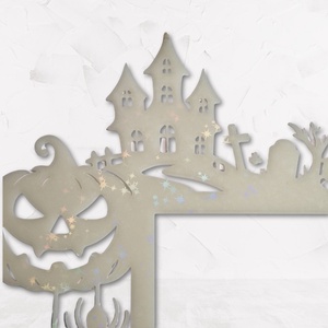 Halloween Fényvarázs Ajtó Dekoráció - otthon & életmód - dekoráció - halloween - halloweeni ajtódíszek és ablakdíszek - Meska.hu