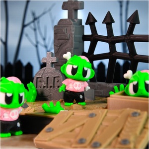 Zombi Srác és Temetői Jelenet, Otthon & Életmód, Dekoráció, Halloween, Halloweeni figurák, Mindenmás, MESKA