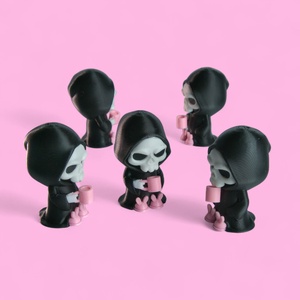 Kaszás kávészünet - otthon & életmód - dekoráció - halloween - halloweeni figurák - Meska.hu