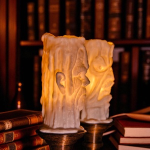 Lélekláng Gyertyatartó  2 db-os szett - otthon & életmód - dekoráció - halloween - halloweeni dekoráció - Meska.hu