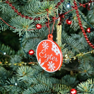 Auróra, névre szóló karácsonyfadísz - Stílus 1 - karácsony - karácsonyi lakásdekoráció - karácsonyfadíszek - Meska.hu