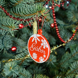 Auróra, névre szóló karácsonyfadísz - Stílus 2 - karácsony - karácsonyi lakásdekoráció - karácsonyfadíszek - Meska.hu