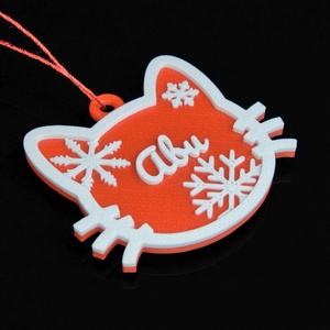 Téli Dorombolás, névre szóló cicás karácsonyfadísz - Stílus 5 - karácsony - karácsonyi lakásdekoráció - karácsonyfadíszek - Meska.hu