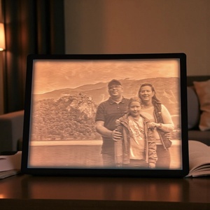 Emlékfény  Panoráma litofán kép kerettel (4:3), Otthon & Életmód, Lámpa, Hangulatlámpa, Mindenmás, MESKA