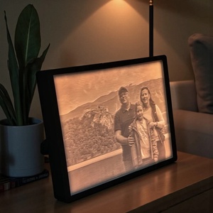 Emlékfény  Panoráma litofán kép kerettel (4:3) - otthon & életmód - lámpa - hangulatlámpa - Meska.hu