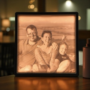 Emlékfény  Négyzetes litofán kép kerettel (1:1), Otthon & Életmód, Lámpa, Hangulatlámpa, Mindenmás, MESKA