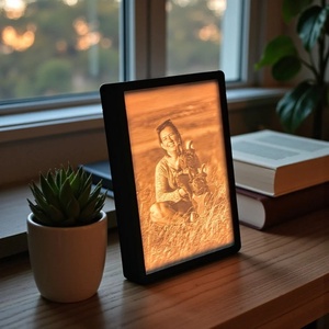 Emlékfény  Portré litofán kép kerettel (2:3) - otthon & életmód - lámpa - hangulatlámpa - Meska.hu