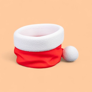 A mikulás sapkája - snacktál - karácsony - mikulás - mikulás beltéri dekoráció - Meska.hu