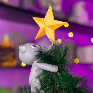 Karácsonyi cicás csúcstámadás - Meska.hu