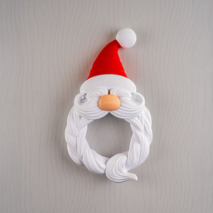 Mikulás ajtódísz - karácsony - mikulás - mikulás beltéri dekoráció - Meska.hu