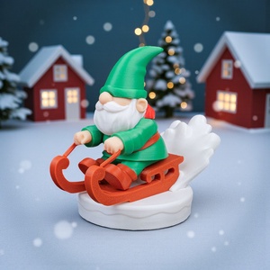 Szánkózó Manó, Karácsony, Karácsonyi lakásdekoráció, Karácsonyi manók, figurák, Mindenmás, MESKA