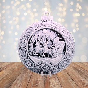 A Karácsony Hírnöke � Hueforge karácsonyfadísz, Karácsony, Karácsonyi lakásdekoráció, Karácsonyfadíszek, Mindenmás, MESKA