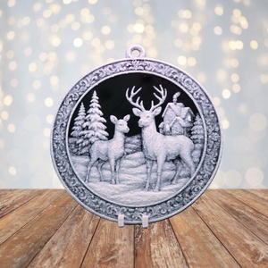 A Tél Őrei  Hueforge karácsonyfadísz, Karácsony, Karácsonyi lakásdekoráció, Karácsonyfadíszek, Mindenmás, MESKA