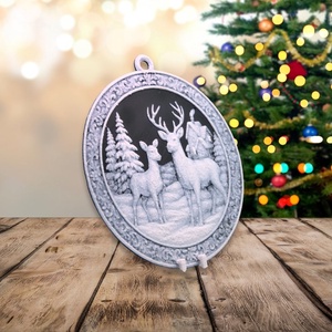 A Tél Őrei � Hueforge karácsonyfadísz - karácsony - karácsonyi lakásdekoráció - karácsonyfadíszek - Meska.hu