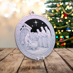 A Három Király Ajándéka  Hueforge karácsonyfadísz - karácsony - karácsonyi lakásdekoráció - karácsonyfadíszek - Meska.hu