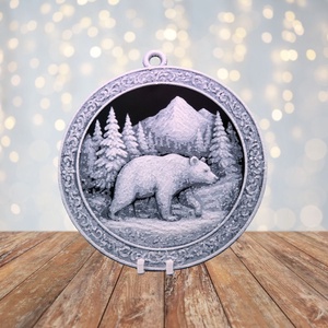 A Havas Vándor  Hueforge karácsonyfadísz, Karácsony, Karácsonyi lakásdekoráció, Karácsonyfadíszek, Mindenmás, MESKA