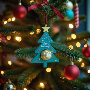 Karácsonyi varázslat csokoládéval fűszerezve!  Karácsonyfadísz Ferrero Rocher-rel, Karácsony, Karácsonyi lakásdekoráció, Karácsonyfadíszek, Mindenmás, MESKA