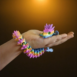 Szivárvány Kristálysárkány - játék & sport - plüssállat & játékfigura - más figura - Meska.hu