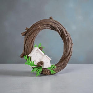 Mesebeli Karácsony Ajtódísz - karácsony - karácsonyi lakásdekoráció - karácsonyi ajtódíszek - Meska.hu