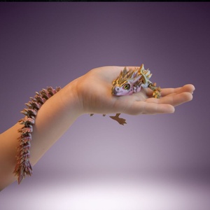 Kristálysárkány - játék & sport - plüssállat & játékfigura - más figura - Meska.hu