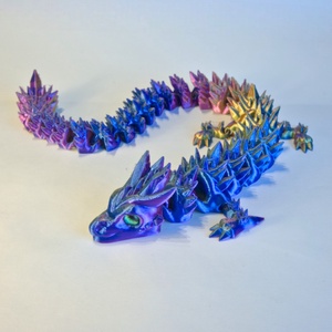 Kristálysárkány - játék & sport - plüssállat & játékfigura - más figura - Meska.hu