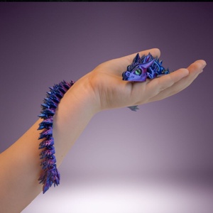 Kristálysárkány - játék & sport - plüssállat & játékfigura - más figura - Meska.hu