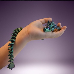 Kristálysárkány - játék & sport - plüssállat & játékfigura - más figura - Meska.hu