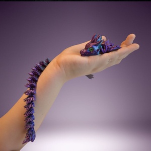 Kristálysárkány - játék & sport - plüssállat & játékfigura - más figura - Meska.hu