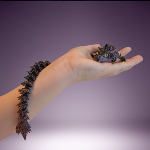 Kristálysárkány - játék & sport - plüssállat & játékfigura - más figura - Meska.hu