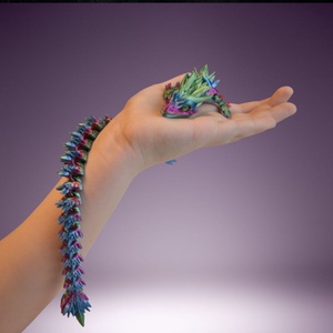 Kristálysárkány - játék & sport - plüssállat & játékfigura - más figura - Meska.hu