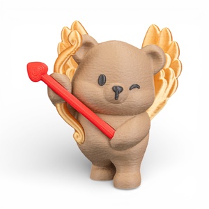 Ámor Nyila Szerelmes Maci Kulcstartó Saját Betűvel, Táska & Tok, Kulcstartó & Táskadísz, Kulcstartó, Mindenmás, MESKA