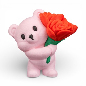 Rózsás Szeretet Maci Kulcstartó Személyre Szabott Kezdőbetűvel, Táska & Tok, Kulcstartó & Táskadísz, Kulcstartó, Mindenmás, MESKA