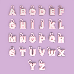 Szerelmes Levél Hírnöke Maci Kulcstartó Egyedi Betűvel - táska & tok - kulcstartó & táskadísz - kulcstartó - Meska.hu