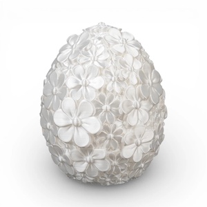 Százszorszép Virágos Tojás � Elegáns Tavaszi Édességtartó és Dekoráció - ünnepi díszek, dekorációk - húsvéti díszek és dekorációk - húsvéti virágos díszek - Meska.hu