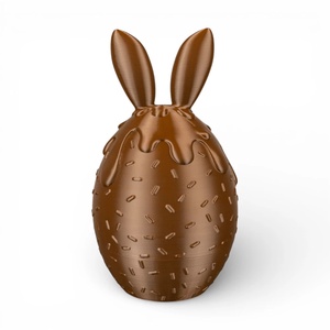 Olvadt csokoládé mintás húsvéti tojás tartó és édességtároló - ünnepi díszek, dekorációk - húsvéti díszek és dekorációk - húsvéti tojástartó - Meska.hu