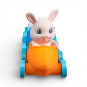 Húsvéti Nyuszi Expressz Édességtartó Vonat � Ünnepi Asztaldekoráció Gyerekeknek - ünnepi díszek, dekorációk - húsvéti díszek és dekorációk - húsvéti tojástartó - Meska.hu